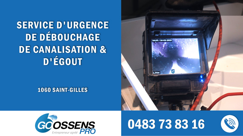 Débouchage d'Égouts - Goossens.pro est votre expert agréé en débouchage de canalisations à Saint-Gilles, offrant des interventions rapides et professionnelles pour particuliers et entreprises.
