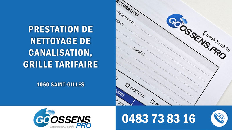 Tarif débouchage de canalisation - Goossens.pro est votre expert agréé en débouchage de canalisations à Saint-Gilles, offrant des interventions rapides et professionnelles pour particuliers et entreprises.