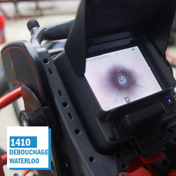 debouchage waterloo inspection camera